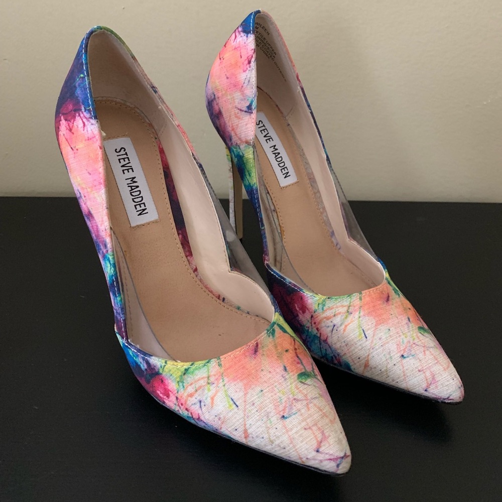 Steve Madden Wileen watercolor pumps Sz7